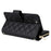 For iPhone 6 / 6s / 7 / 8 / SE (2020) / SE (2022) Case Zipper Wallet PU Leather Phone Cover -  Black - 5