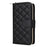 For iPhone 6 / 6s / 7 / 8 / SE (2020) / SE (2022) Case Zipper Wallet PU Leather Phone Cover -  Black - 7