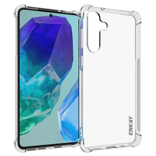 ENKAY HAT PRINCE For Samsung Galaxy M55 5G / C55 5G / F55 5G Case Transparent TPU Drop-Proof Phone Cover - 1