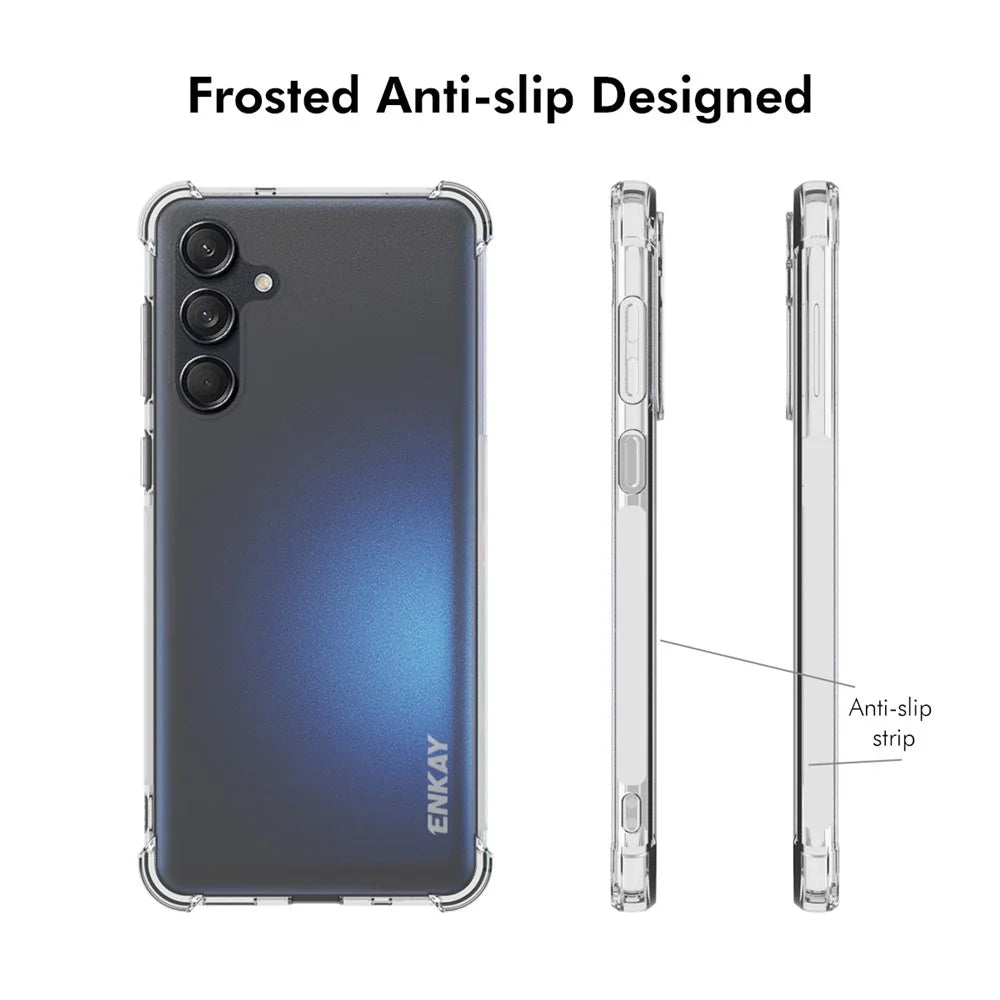 ENKAY HAT PRINCE For Samsung Galaxy M55 5G / C55 5G / F55 5G Case Transparent TPU Drop-Proof Phone Cover - 4