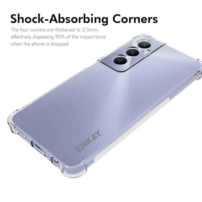 ENKAY HAT PRINCE For Realme C65 4G Case Transparent Drop-Proof TPU Soft Phone Cover - 2