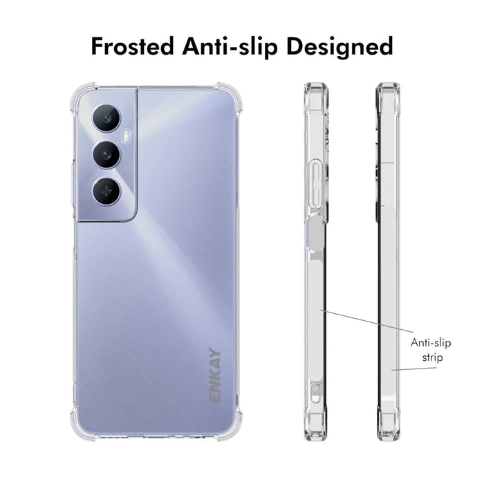 ENKAY HAT PRINCE For Realme C65 4G Case Transparent Drop-Proof TPU Soft Phone Cover - 4