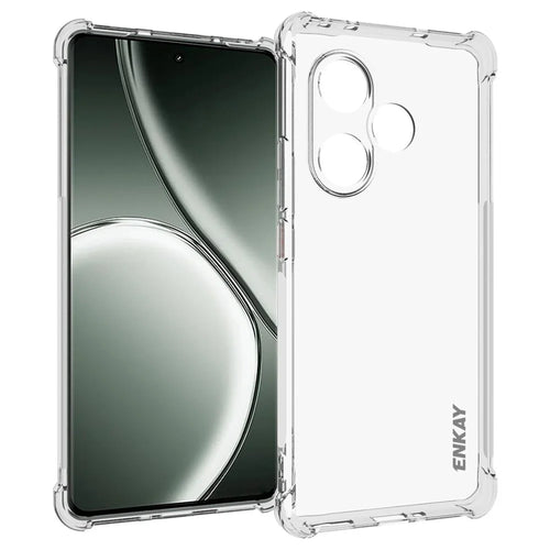 ENKAY HAT PRINCE For Realme GT Neo6 SE 5G Case Non-Slip Side Edge TPU Clear Phone Cover - 1