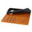 For Google Pixel 9 / Pixel 9 Pro Case PU Leather Wallet Magnetic Closing Phone Cover -  Light Brown - 7