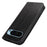 For Google Pixel 9 Pro XL Case Crazy Horse Texture Split Leather Wallet Phone Cover - Black - 5