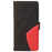 For iPhone 16 Leather Case Wallet Stand Color Splicing Phone Cover -  Black - 7
