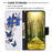 For iPhone 16 Pro Case Wallet Leather Flip Phone Cover Pattern Print - Butterflies - 2