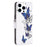 For iPhone 16 Pro Case Wallet Leather Flip Phone Cover Pattern Print - Butterflies - 6