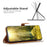 For iPhone 16 Pro Case Jeans Cloth Texture Wallet Splicing Phone Leather Cover -  Grey - 3