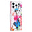 For iPhone 16 Pro Leather Case Pattern Printing Wallet Stand Phone Cover -  Two Butterflies - 6