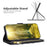 BINFEN COLOR BF Style-15 For iPhone 16 Pro Max Case Rhombus Imprint Leather Phone Cover - Black - 2