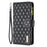 BINFEN COLOR BF Style-15 For iPhone 16 Pro Max Case Rhombus Imprint Leather Phone Cover - Black - 5