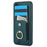 For Samsung Galaxy A54 5G Case Anit-Fall Kickstand Leather + TPU Phone Cover - Green - 3