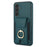 For Samsung Galaxy A54 5G Case Anit-Fall Kickstand Leather + TPU Phone Cover - Green - 4