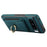 For Google Pixel 8 Pro Case Anit-Fall Kickstand Leather + TPU Phone Cover - Green - 2