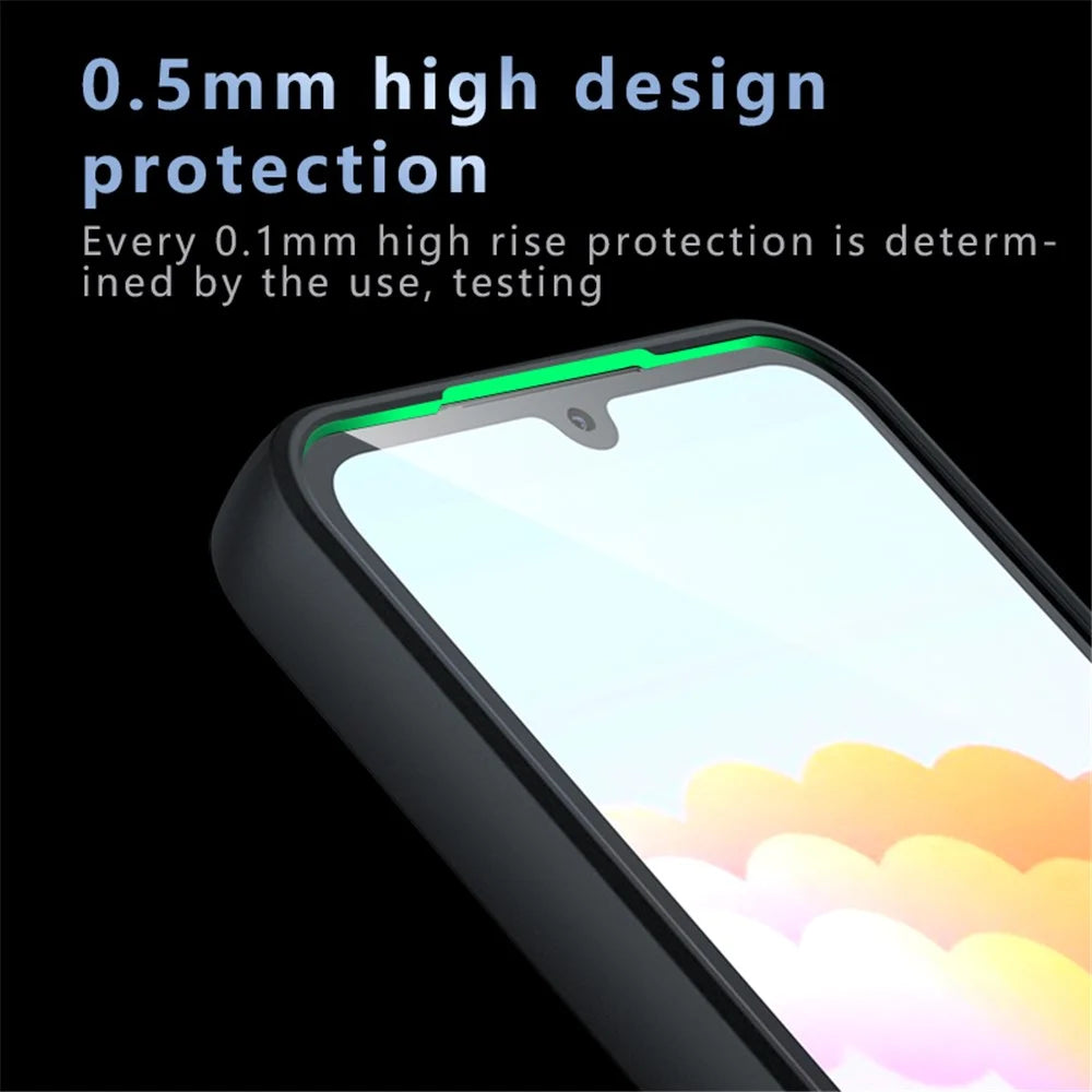 For Samsung Galaxy F15 5G Case Anti-drop TPU+PC Clear Phone Cover - 5