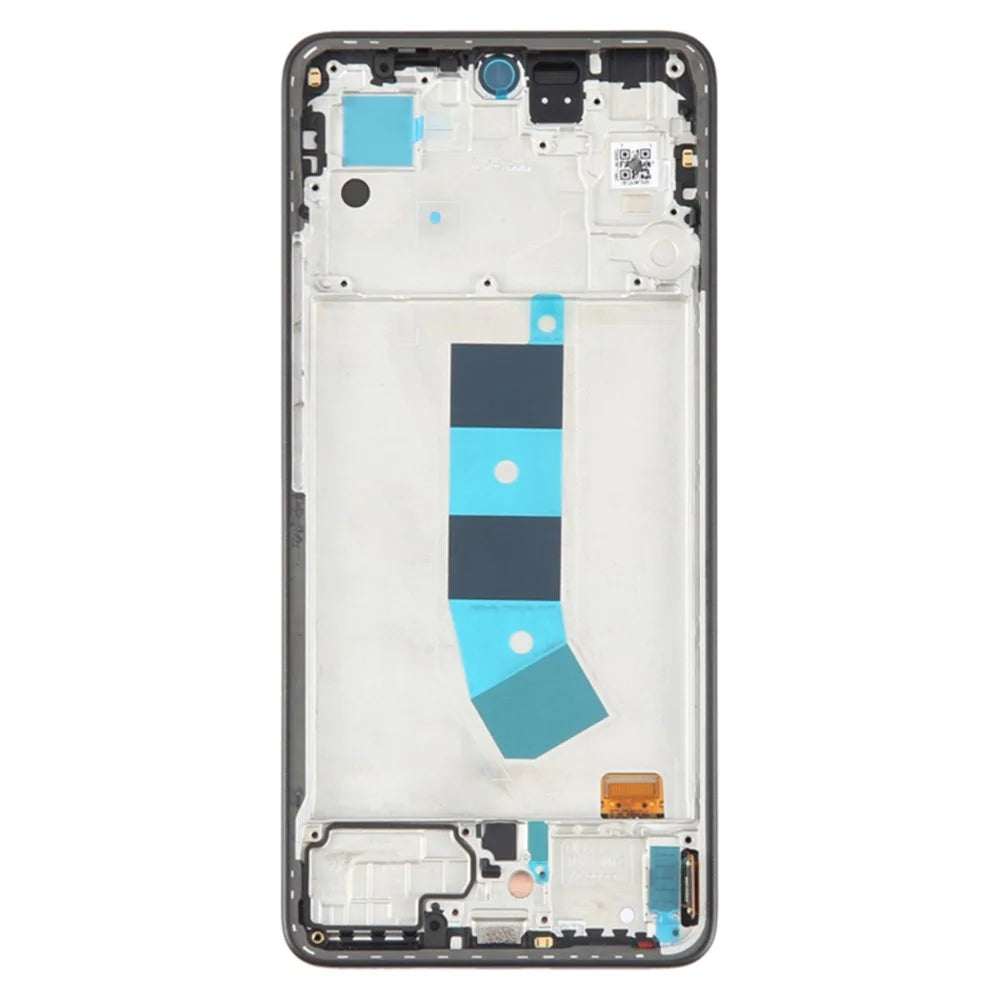 For Xiaomi Redmi Note 13 4G OEM Grade S AMOLED Screen and Digitizer Assembly + Frame (Without Logo) - Black - 3