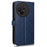 For TCL 50 XL 5G Case Dot Pattern Flip Leather Phone Cover Wallet - Dark Blue - 7