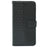 For iPhone 16 Pro Max Case Cubic Grid Imprinted Leather Phone Cover with Wallet - Black - 5