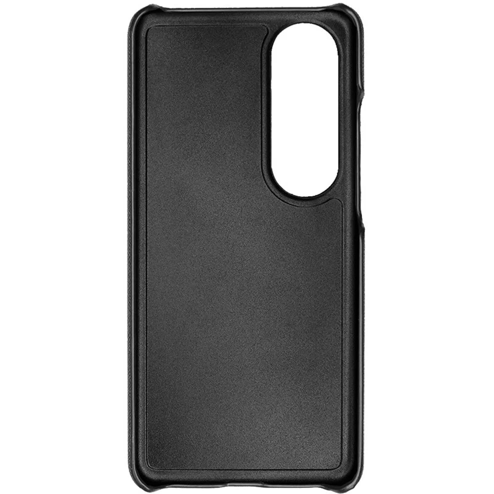 IMAK Ruiyi Series for OnePlus Nord CE4 5G / Oppo K12 Case Leather Coated PC Back Cover - Cross Texture - 6