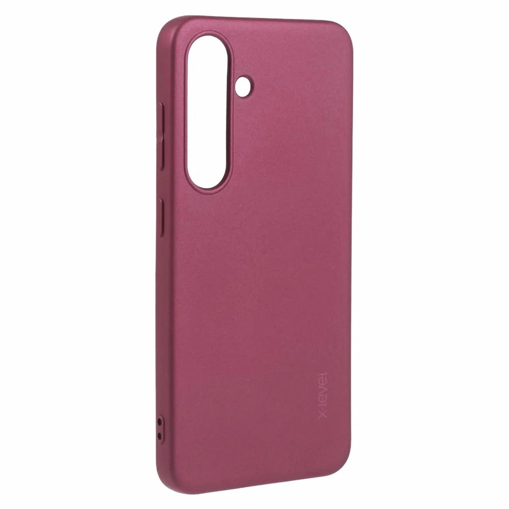 X-LEVEL Guardian Series For Samsung Galaxy A13 5G TPU Case Drop-proof Matte Phone Back Cover - Wine Red - 3