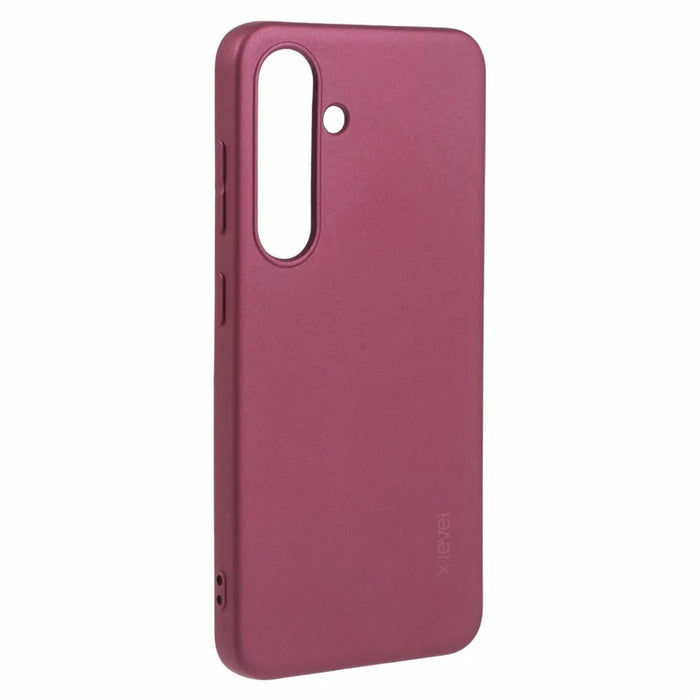 X-LEVEL Guardian Series For Samsung Galaxy A13 5G TPU Case Drop-proof Matte Phone Back Cover - Wine Red - 3
