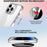 For iPhone 16 Pro Max Case PC + TPU Slim Transparent Phone Cover - 3