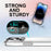 For iPhone 16 Pro Max Case PC + TPU Slim Transparent Phone Cover - 7