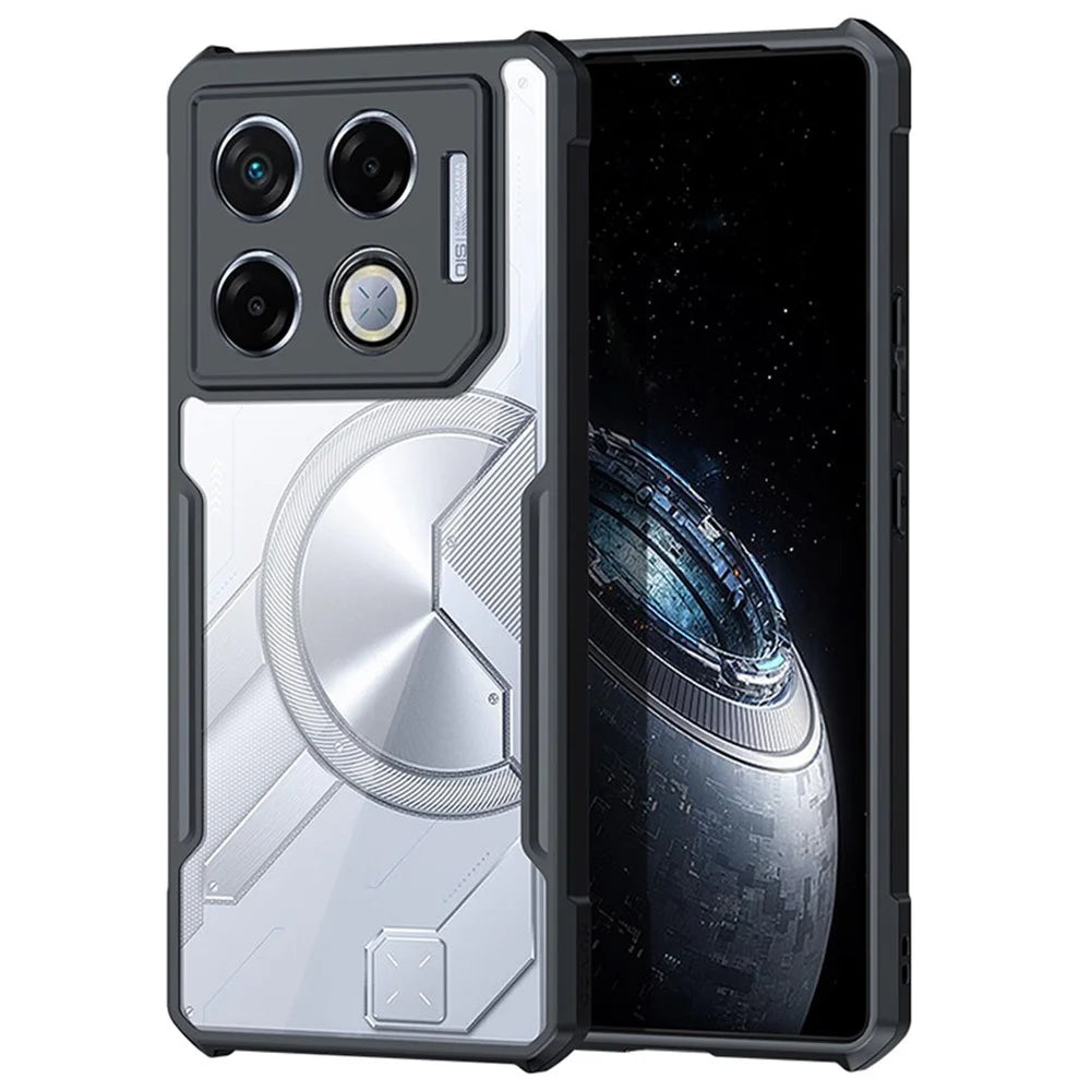 XUNDD For Infinix GT 20 Pro 5G Case TPU + Acrylic Phone Cover Transparent Back Panel - 1