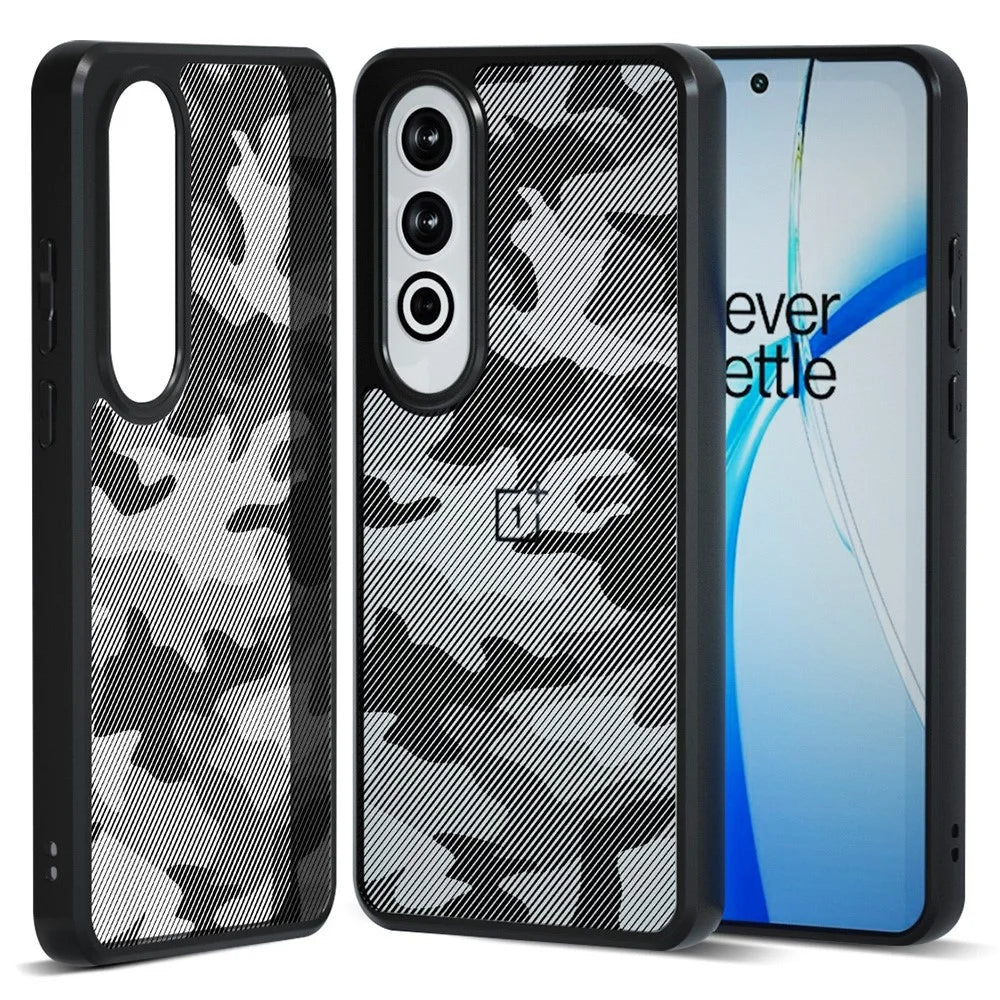 IBMRS For OnePlus Ace 3V 5G Case TPU+PC 2-in-1 Protective Phone Cover - Artistic Camouflage - 1