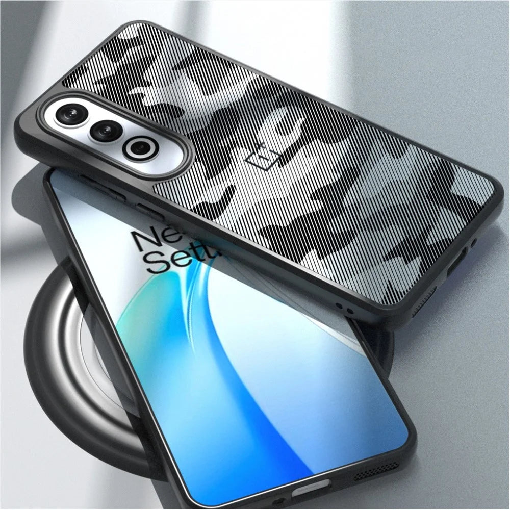 IBMRS For OnePlus Ace 3V 5G Case TPU+PC 2-in-1 Protective Phone Cover - Artistic Camouflage - 2