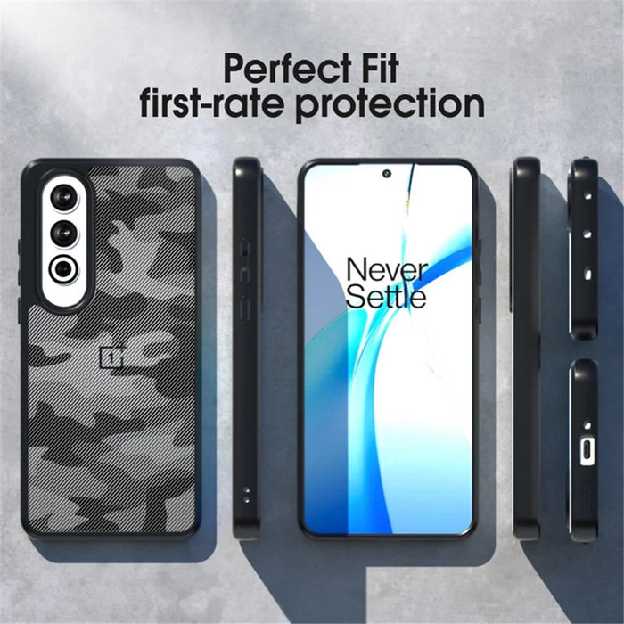IBMRS For OnePlus Ace 3V 5G Case TPU+PC 2-in-1 Protective Phone Cover - Artistic Camouflage - 7