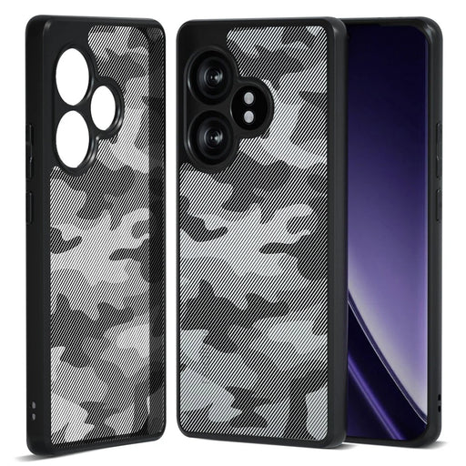 IBMRS For Realme GT Neo6 5G / GT 6T 5G / GT 6 5G / GT Neo6 SE 5G (China) Case TPU+PC Phone Cover Airbags Corners Shockproof - Artistic Camouflage - 1