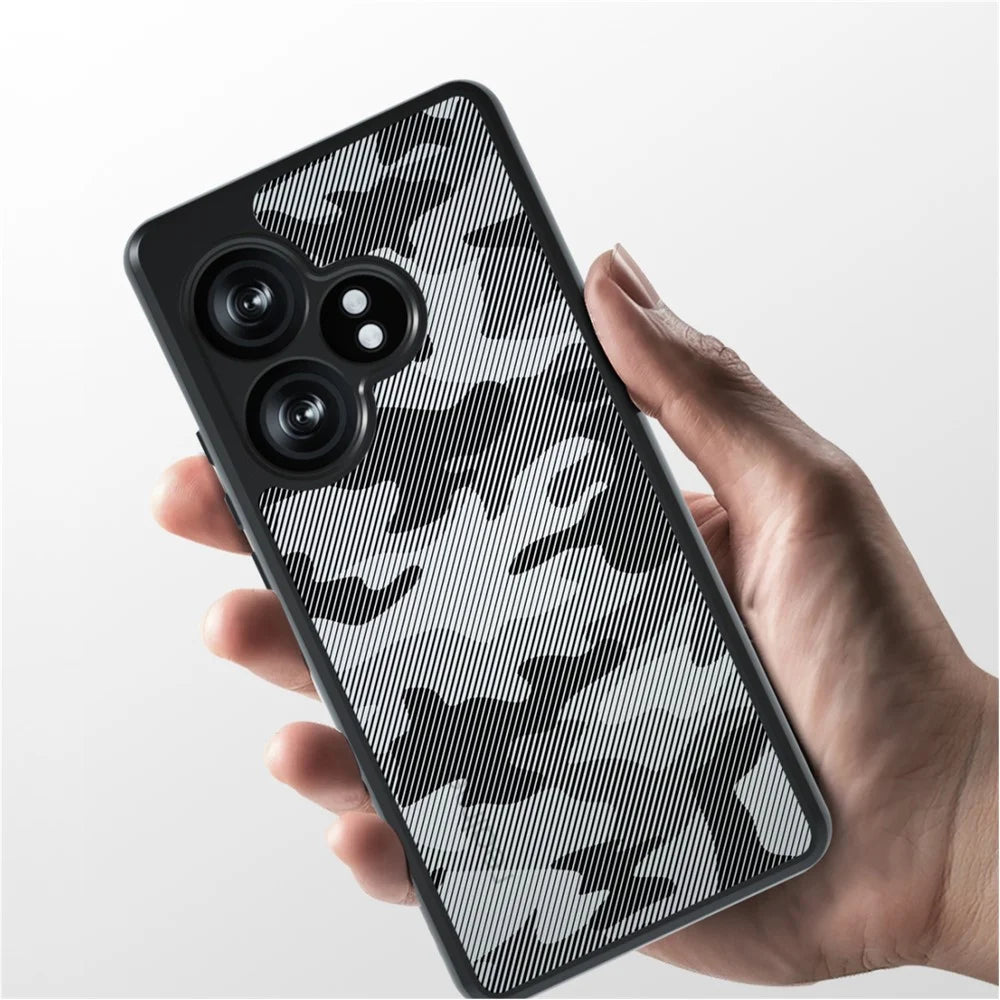 IBMRS For Realme GT Neo6 5G / GT 6T 5G / GT 6 5G / GT Neo6 SE 5G (China) Case TPU+PC Phone Cover Airbags Corners Shockproof - Artistic Camouflage - 3
