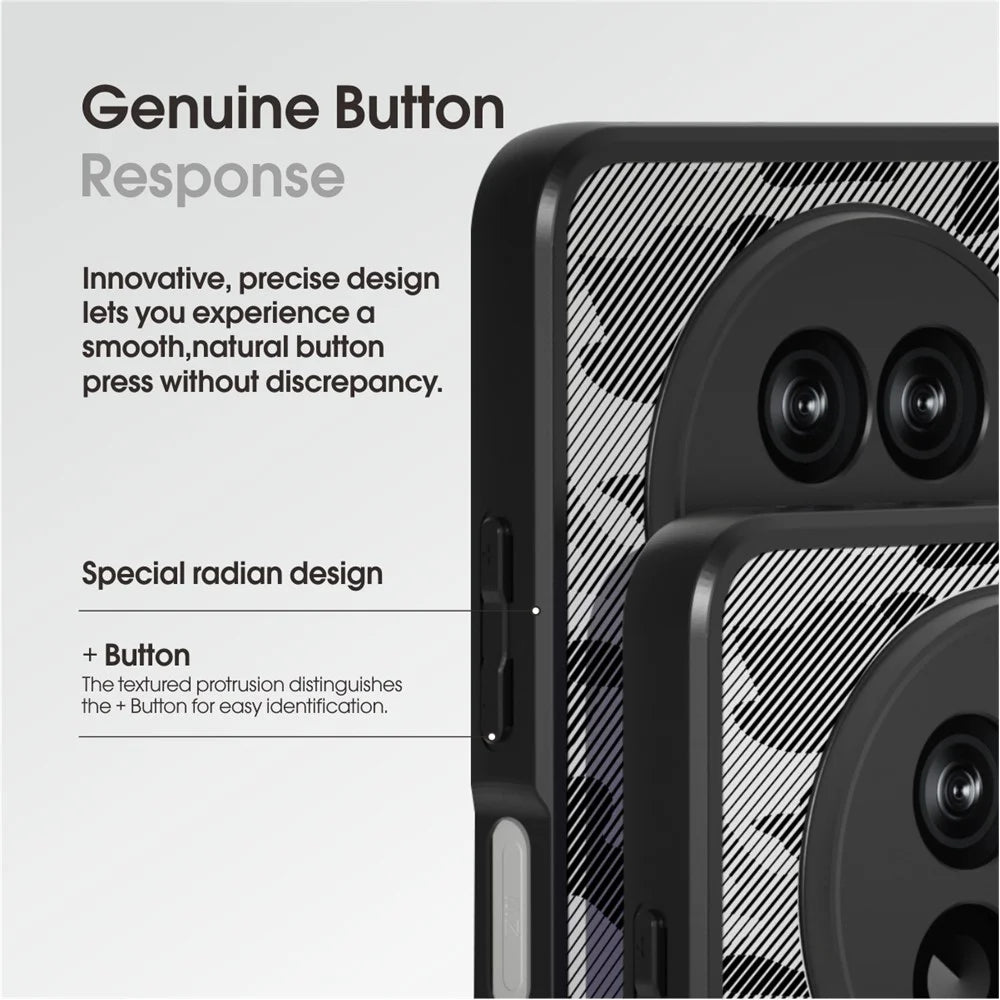 IBMRS For Realme 12 5G / 12x 5G Case Hard PC Back Flexible TPU Frame Phone Cover - Grid Camouflage - 6