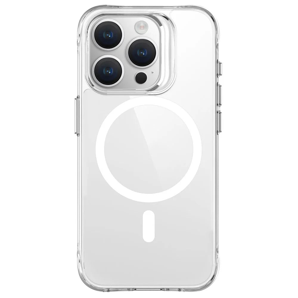 For iPhone 16 Pro Case Compatible with MagSafe TPU+PC Clear Phone Cover - 2