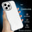 For iPhone 16 Pro Case Clear PC + TPU Shockproof Protective Phone Cover - Transparent - 4