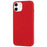 For iPhone 11 TPU Case Arc Edge 2.0mm Silky Soft Touch Phone Cover - Red - 3