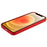 For iPhone 11 TPU Case Arc Edge 2.0mm Silky Soft Touch Phone Cover - Red - 7