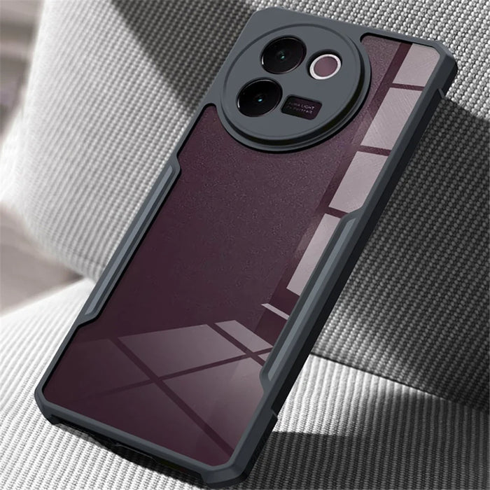 XUNDD For vivo V30e 5G Case TPU + Acrylic Transparent Back Phone Cover - 3