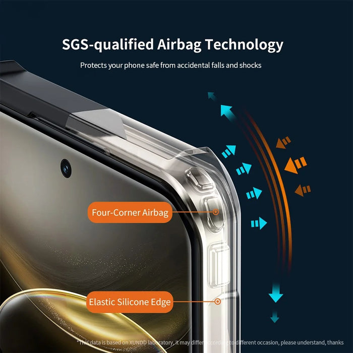 XUNDD For vivo X100s 5G Case Drop-Proof TPU + Acrylic Phone Cover - 3