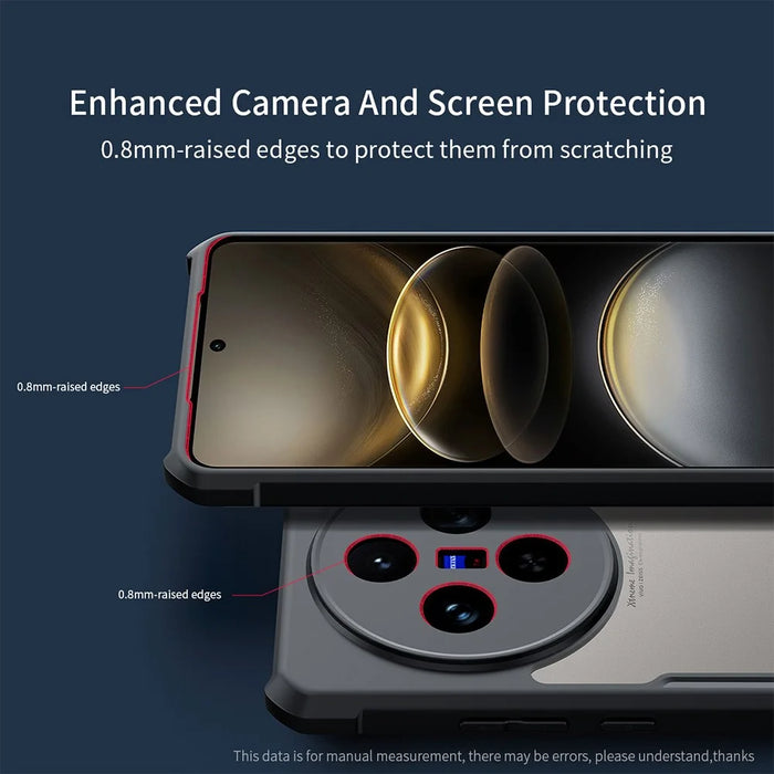 XUNDD For vivo X100s 5G Case Drop-Proof TPU + Acrylic Phone Cover - 4