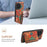 For OnePlus 12 5G Case Floral Design Card Slots Shockproof Leather Back  Cover - Winter / Blue - 5
