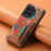 For OnePlus 12 5G Case Floral Design Card Slots Shockproof Leather Back  Cover - Winter / Blue - 6