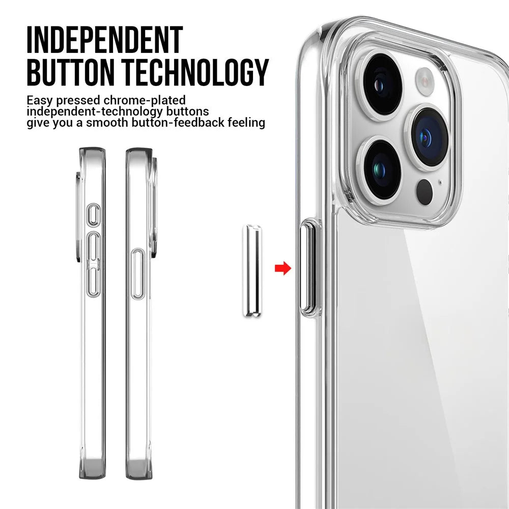 Space Series For Apple iPhone 16 Pro Case Military Drop Protection TPU+PC Phone Cover - 5