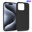 10Pcs  /  Pack for iPhone 16 Pro Case Matte TPU Shockproof Phone Back Cover - Black - 1