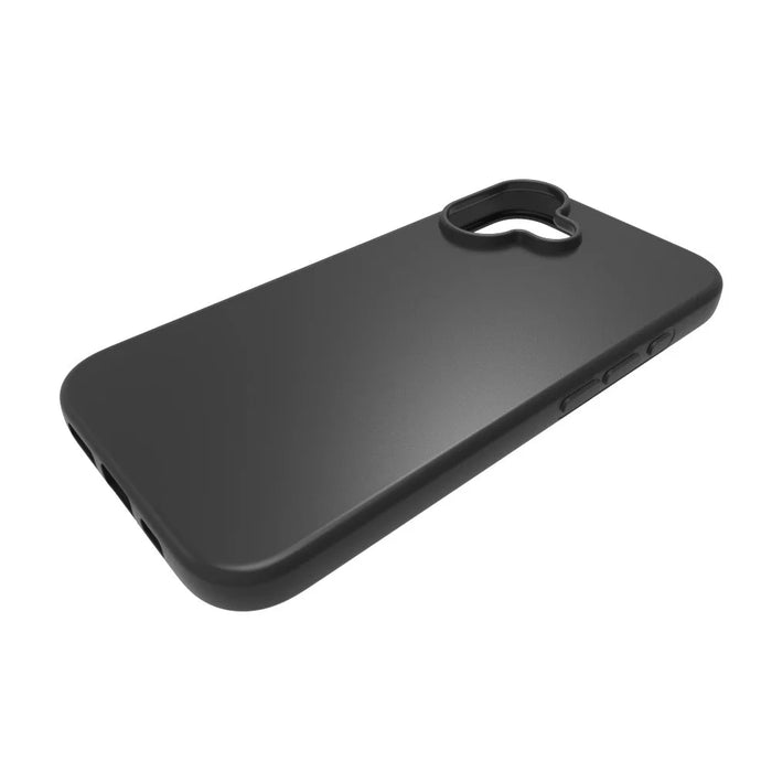 10Pcs  /  Pack for iPhone 16 Plus   Phone Case Shockproof Matte TPU Phone Back Cover - Black - 4