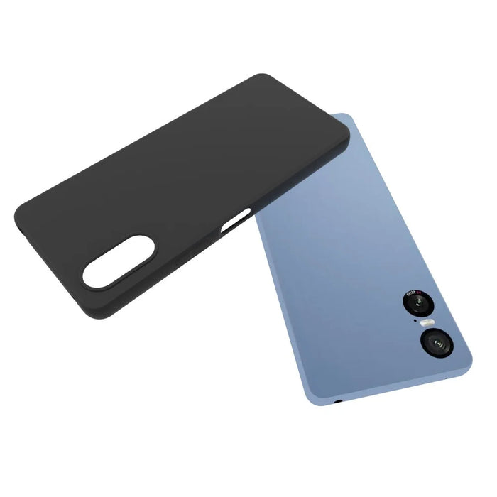 10Pcs / Pack For Sony Xperia 10 VI Case Matte TPU Shockproof Phone Back Cover - Black - 5