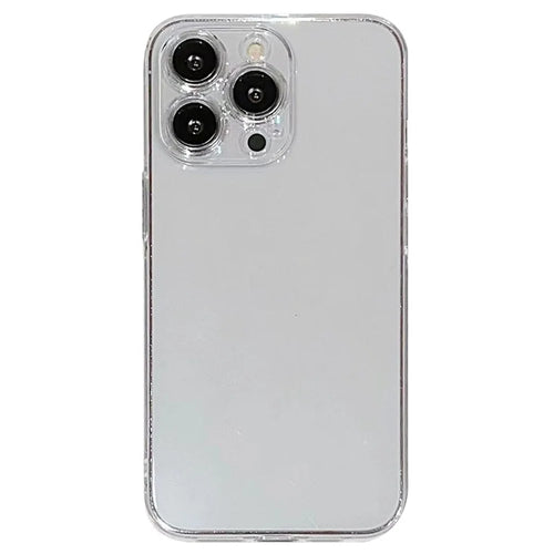 For iPhone 15 Pro Max Case Hard PC Transparent Protective Phone Cover - 1