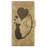 For Samsung Galaxy S23 Ultra Phone Case Cute Cat Imprint PU Leather Wallet Cover - Light Brown - 7